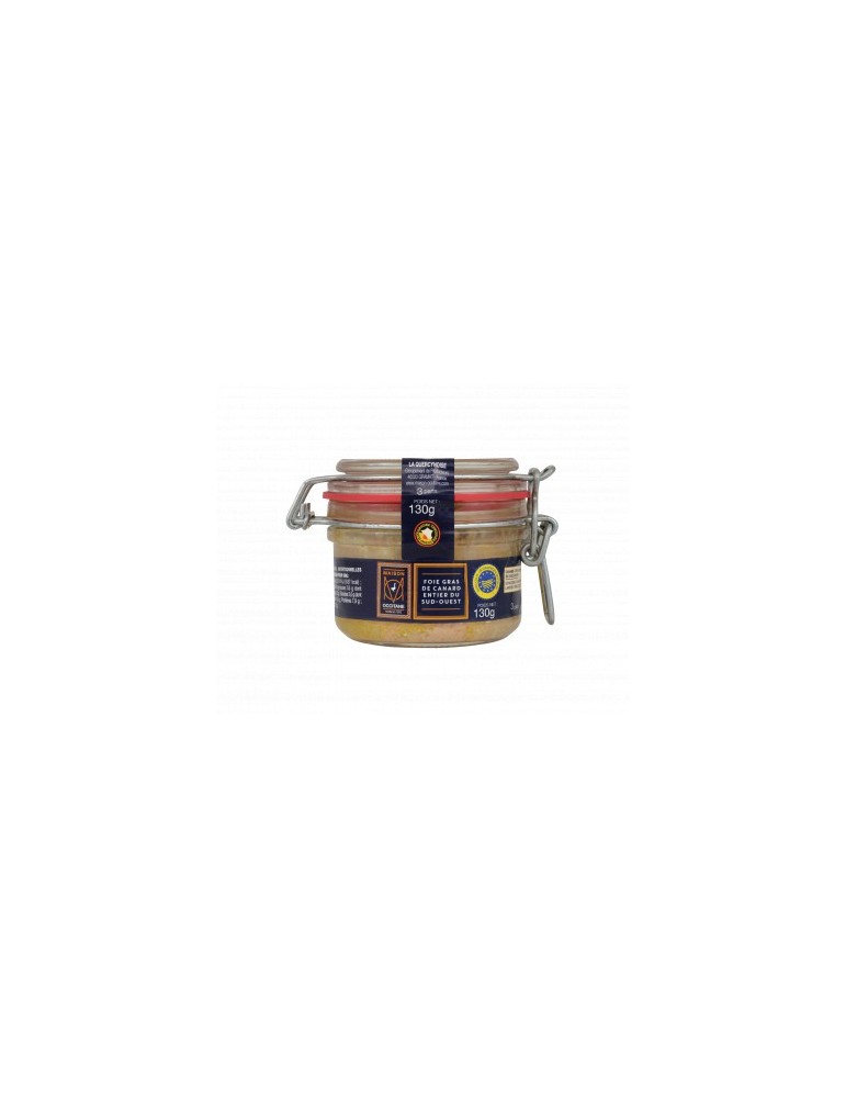 FOIE GRAS DE CANARD ENTIER IGP SUD OUEST 130G