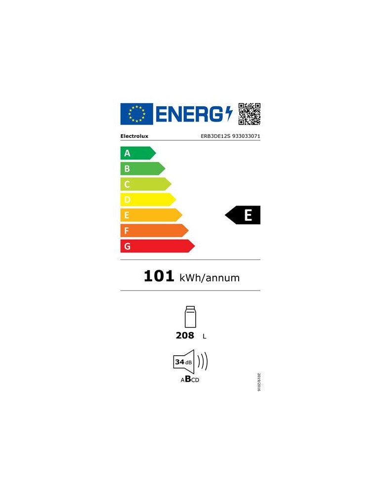 ELECTROLUX ERB 3 DE 12 S