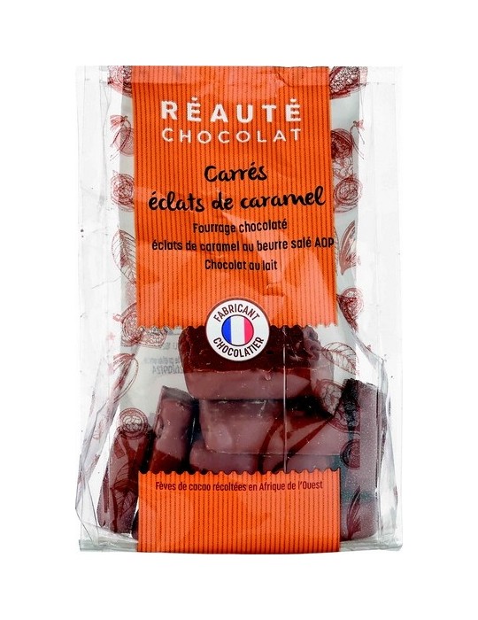 CHOCOLAT LAIT ECLATS CARAMEL