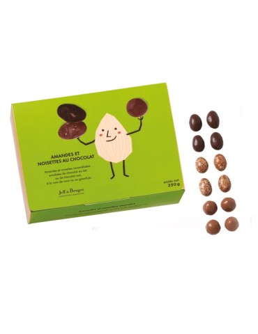 LES AMANDES ET NOISETTES 230 G