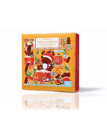BOITE OURSONS GUIMAUVE CARAMEL 320 G