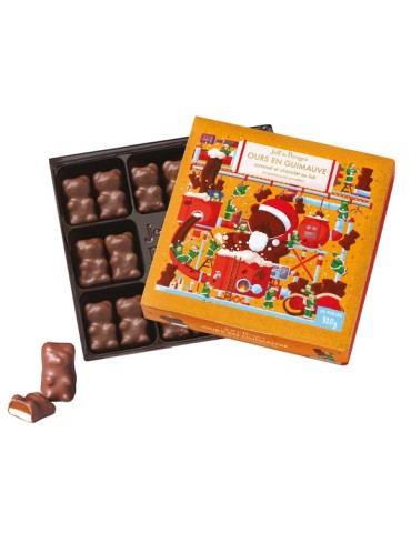 BOITE OURSONS GUIMAUVE CARAMEL 320 G