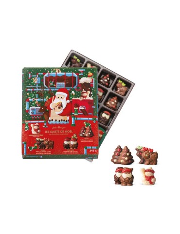 BOITE SUJETS DE NOEL 245 G