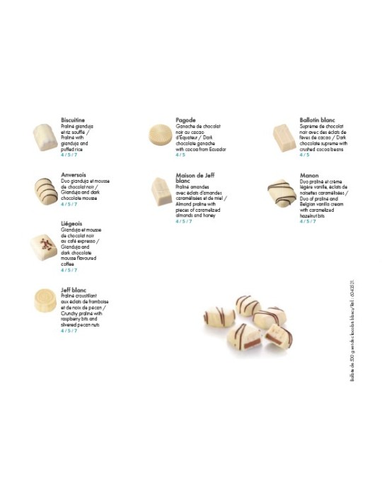 BALLOTIN BLANC 500 G