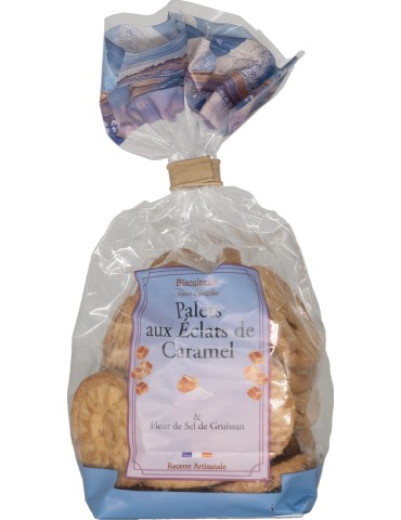 PALETS AUX ECLATS DE CARAMEL ET FLEUR DE SEL DE GRUISSAN