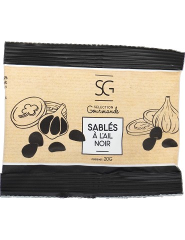 BISCUITS APERITIF A L'AIL NOIR BIO