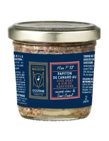 PAPITON DE CANARD AU FOIE GRAS