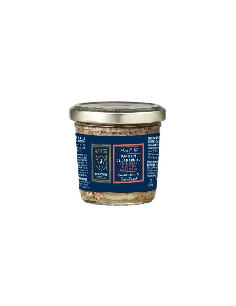 PAPITON DE CANARD AU FOIE GRAS