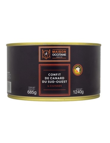 CONFIT DE CANARD DU SUD-OUEST 1240G
